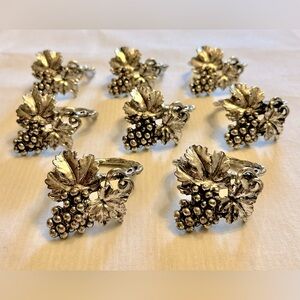 Arthur Court grape napkin rings